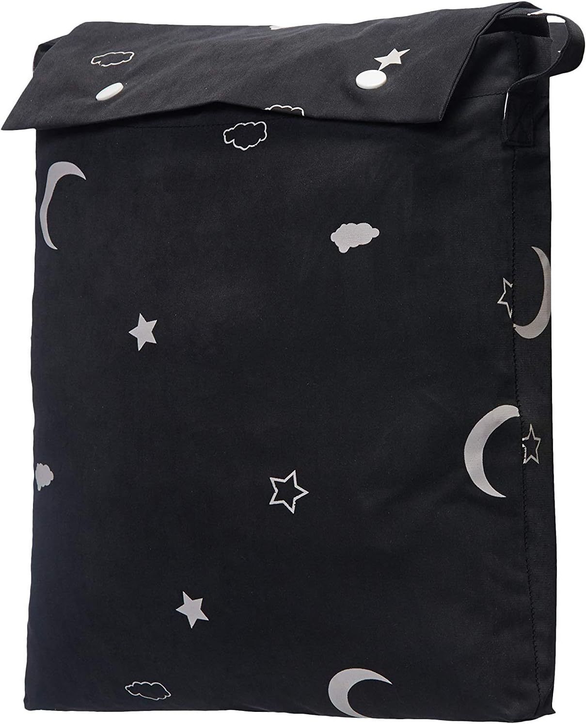 Portable Window Blackout Shades with Suction Cups, Moon and Stars Design, 78 x 50 Inch, 1 Pack