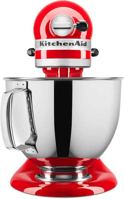 KitchethtnAid Artisan Series 5-Quart Tilt-Head Stand Mixer, Empire Red, KSM150PSER