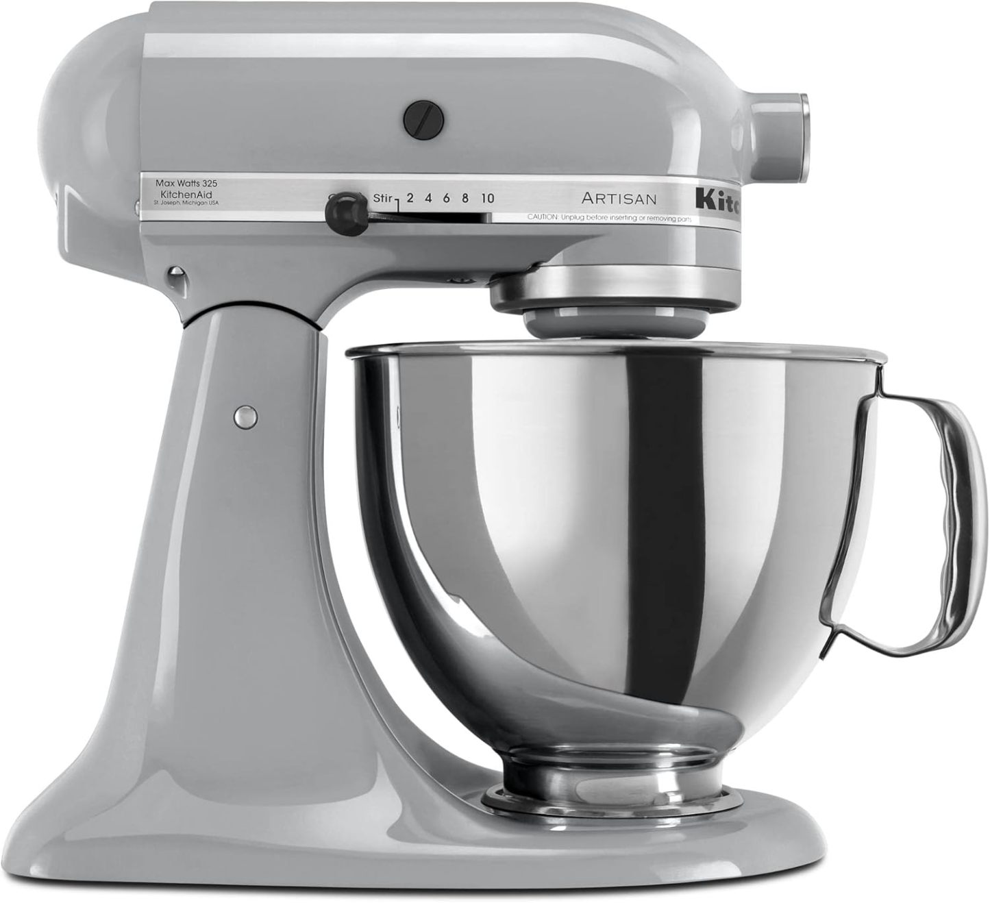 KitchethtnAid Artisan Series 5-Quart Tilt-Head Stand Mixer, Empire Red, KSM150PSER