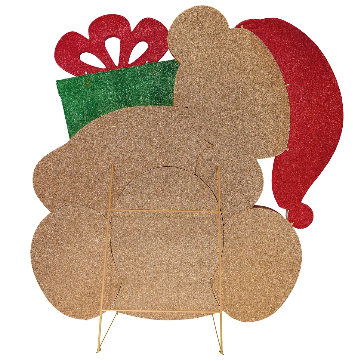 8.7’ Holiday Bear with Present