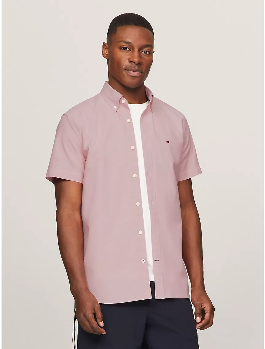 Regular Fit Stretch Oxford Shirt