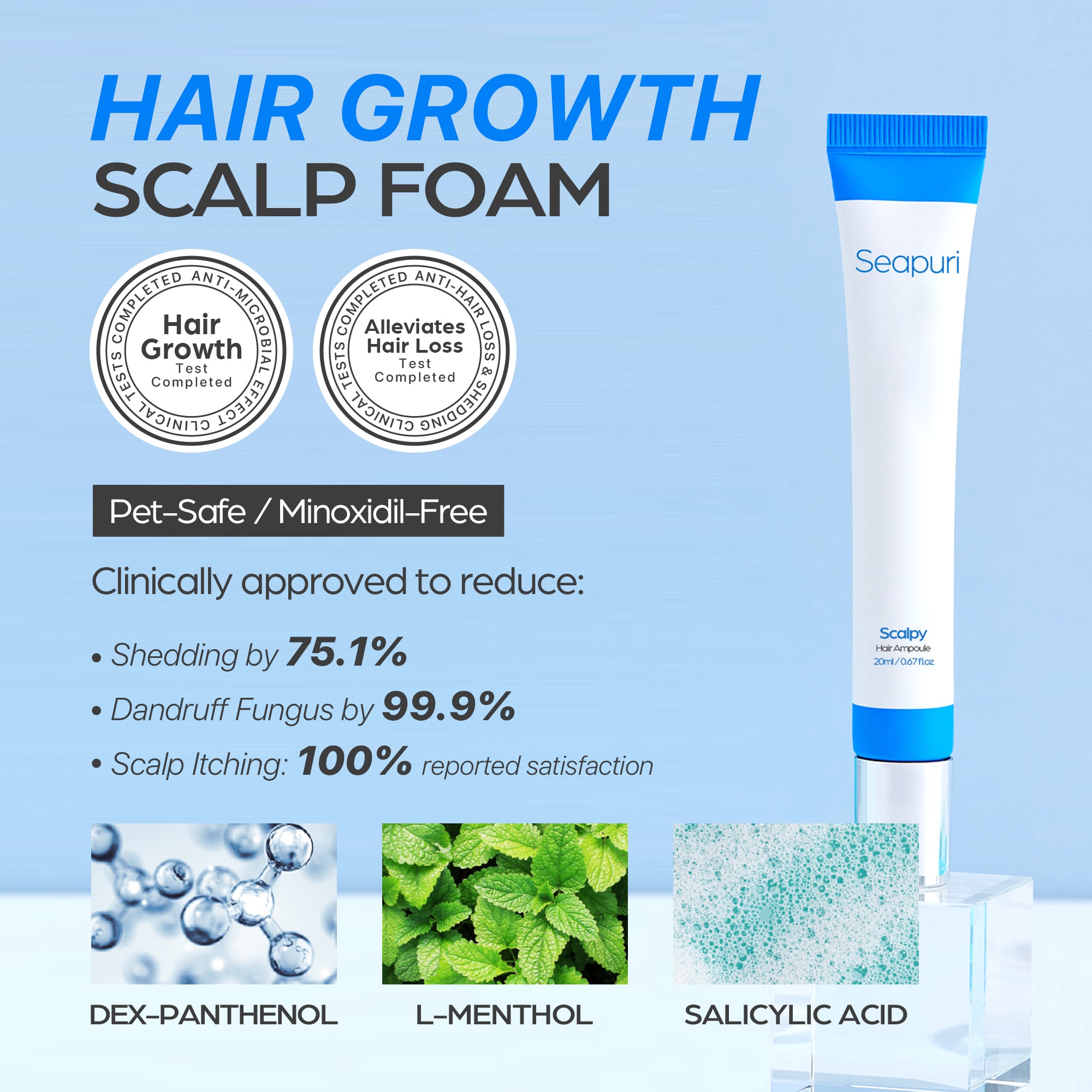 Scalpy Hair Serum | Scalp Health & Hair Growth 20ml