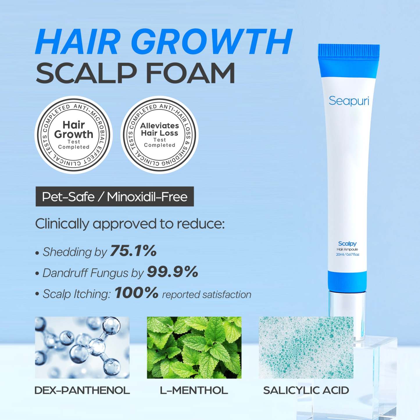 Scalpy Hair Serum | Scalp Health & Hair Growth 20ml