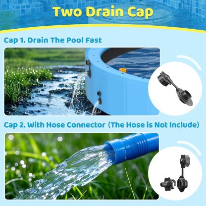 Foldable Pool with Sprinkler
