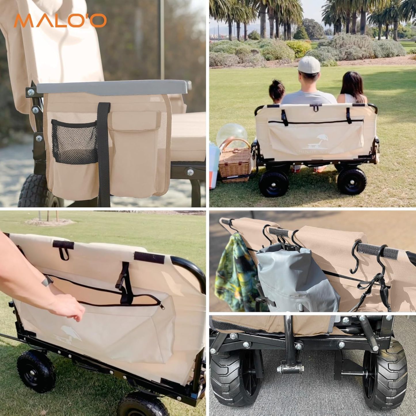 The Wagon That Converts into a 2-Person Chair 