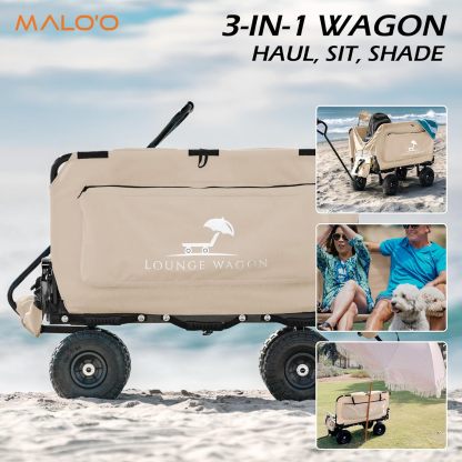The Wagon That Converts into a 2-Person Chair 