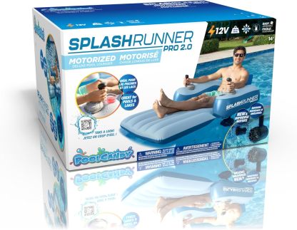 PoolCandy Splash Runner Motorized Pool Lounger