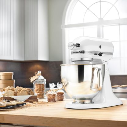 KitchethtnAid Artisan Series 5-Quart Tilt-Head Stand Mixer, Empire Red, KSM150PSER