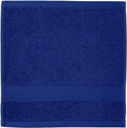 Fade-Resistant Cotton Washcloth - 12-Pack, Black
