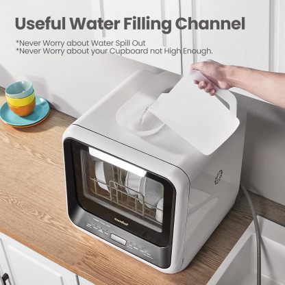 COMFEE' Portable Mini Countertop Dishwasher
