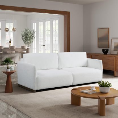 Serta Vail Convertible Sofa, Brown