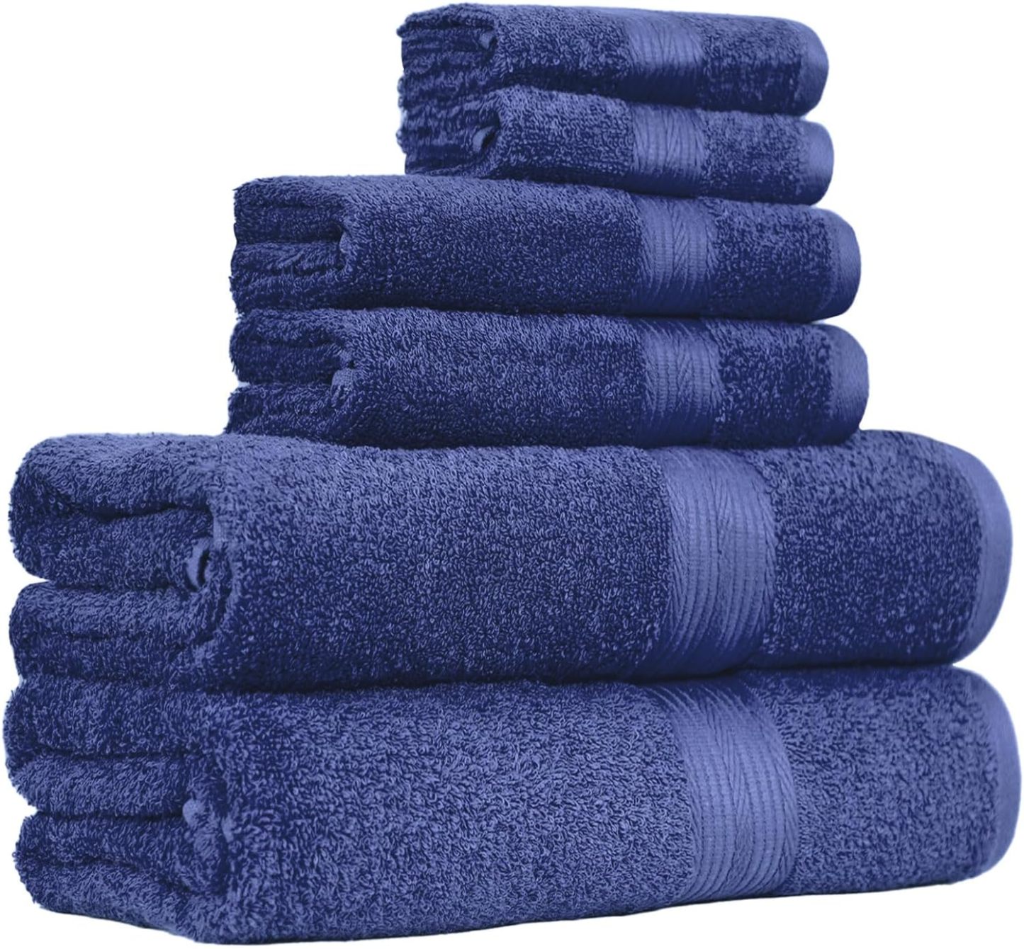 Fade-Resistant Cotton Washcloth - 12-Pack, Black