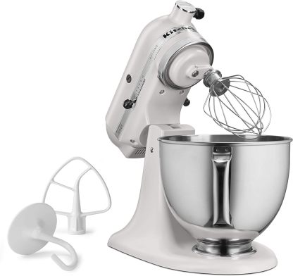 KitchethtnAid Artisan Series 5-Quart Tilt-Head Stand Mixer, Empire Red, KSM150PSER