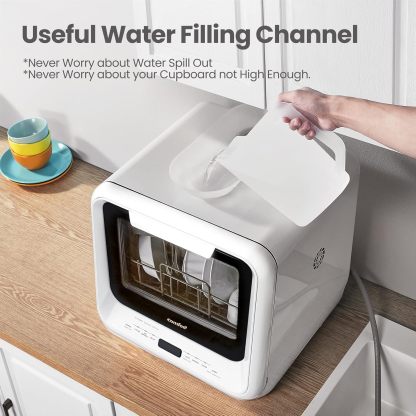 COMFEE' Portable Mini Countertop Dishwasher