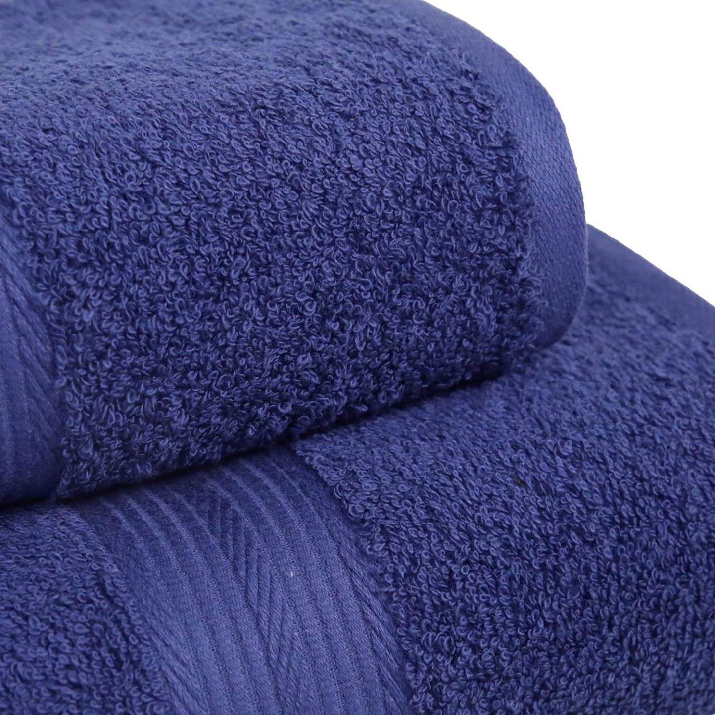 Fade-Resistant Cotton Washcloth - 12-Pack, Black