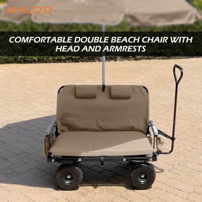 The Wagon That Converts into a 2-Person Chair 