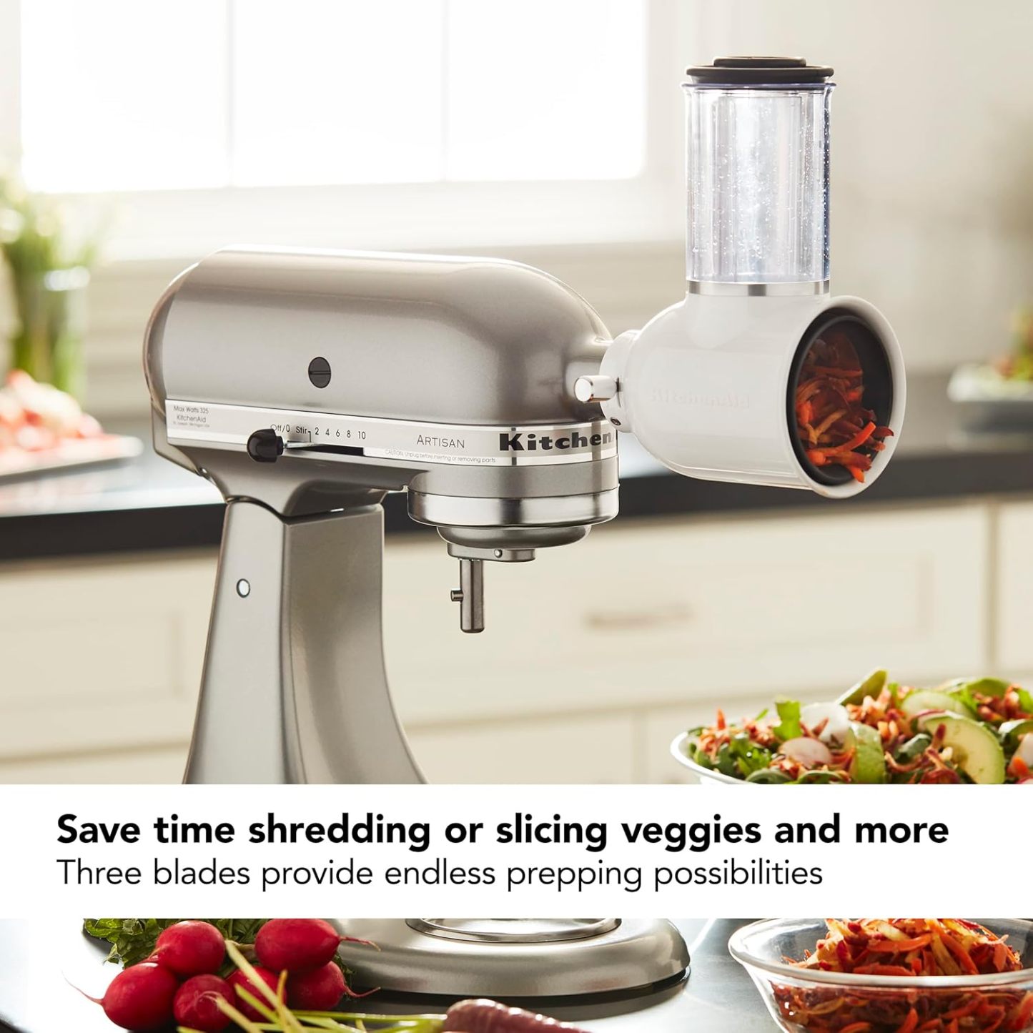 KitchethtnAid Artisan Series 5-Quart Tilt-Head Stand Mixer, Empire Red, KSM150PSER