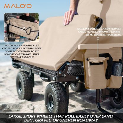 The Wagon That Converts into a 2-Person Chair 