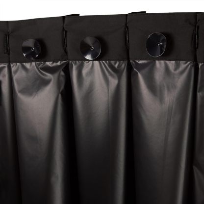 Portable Window Blackout Shades with Suction Cups, Moon and Stars Design, 78 x 50 Inch, 1 Pack
