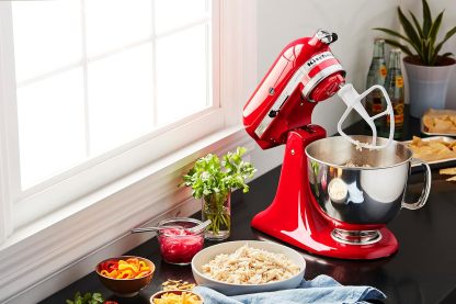 KitchethtnAid Artisan Series 5-Quart Tilt-Head Stand Mixer, Empire Red, KSM150PSER