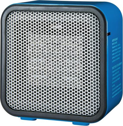 Ceramic Space Heater, Mini Heater for Office Desk, Portable Tent Heater for Camping (Indoor Use), With Tip-Over Protection, Lightweight (1.4 LBS), Pink, 5.8"D x 3.4"W x 6"H