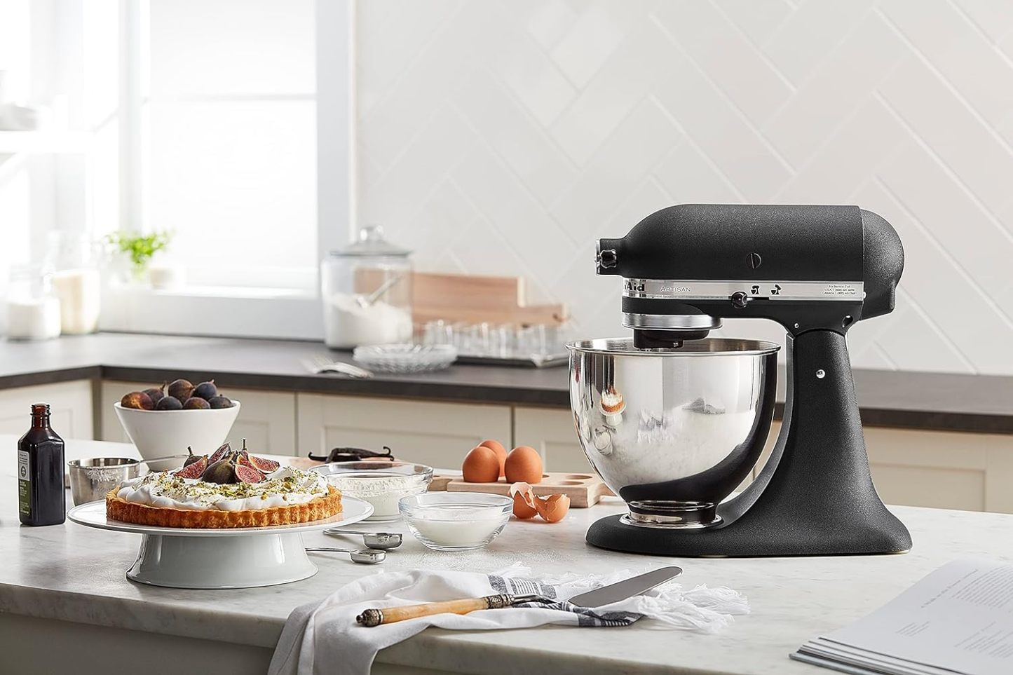 KitchethtnAid Artisan Series 5-Quart Tilt-Head Stand Mixer, Empire Red, KSM150PSER