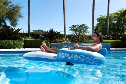 PoolCandy Splash Runner Motorized Pool Lounger