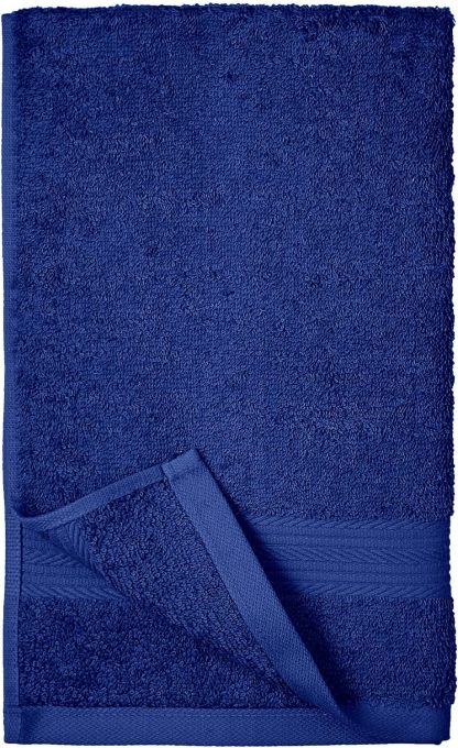 Fade-Resistant Cotton Washcloth - 12-Pack, Black