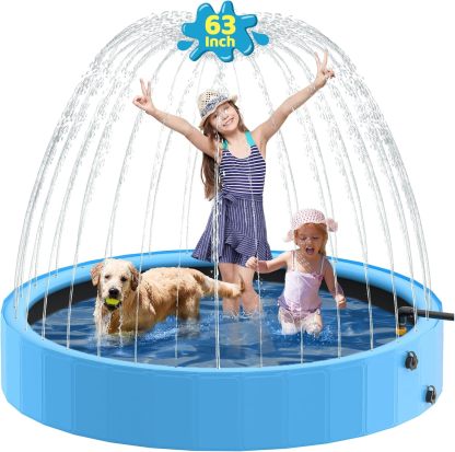 Foldable Pool with Sprinkler
