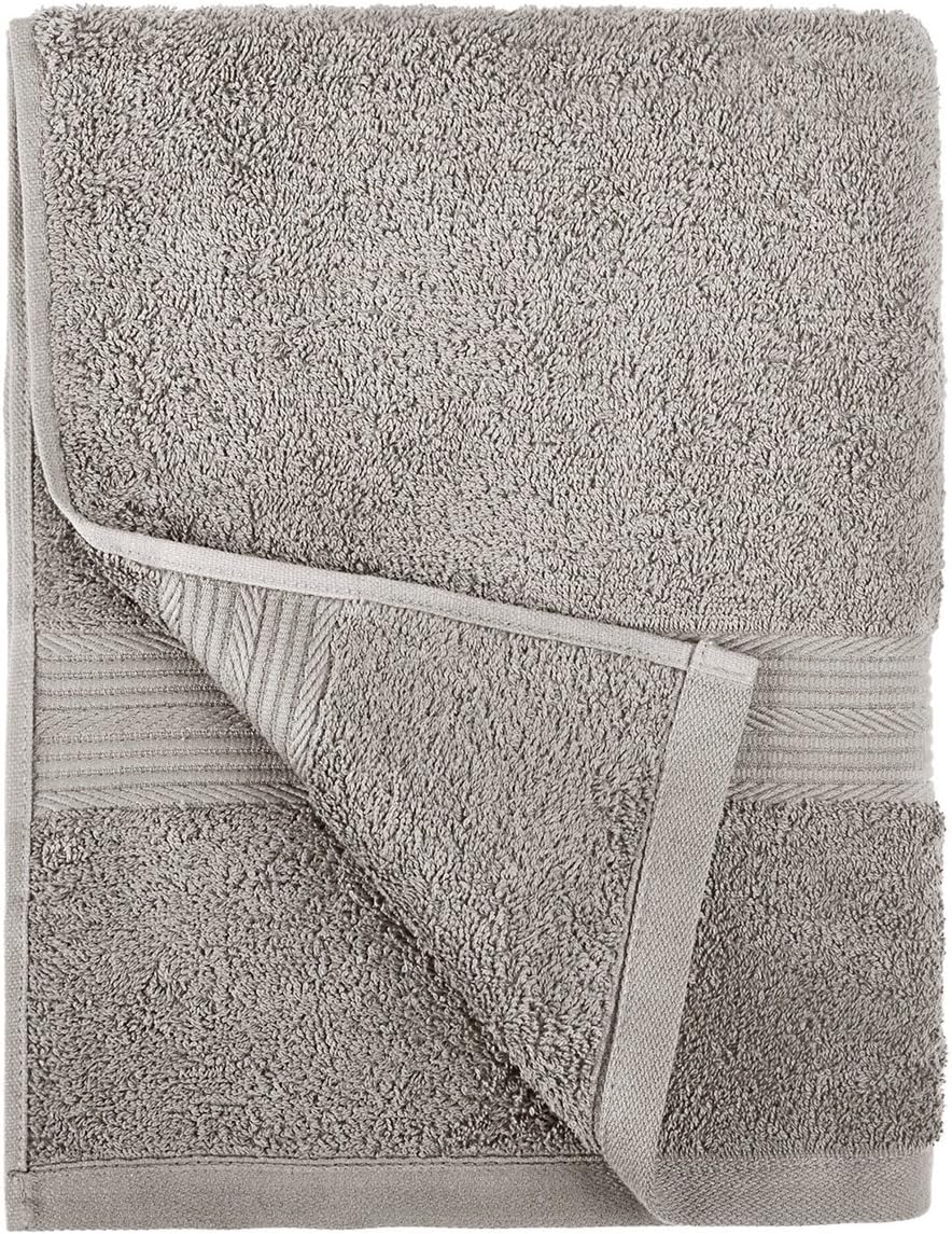 Fade-Resistant Cotton Washcloth - 12-Pack, Black