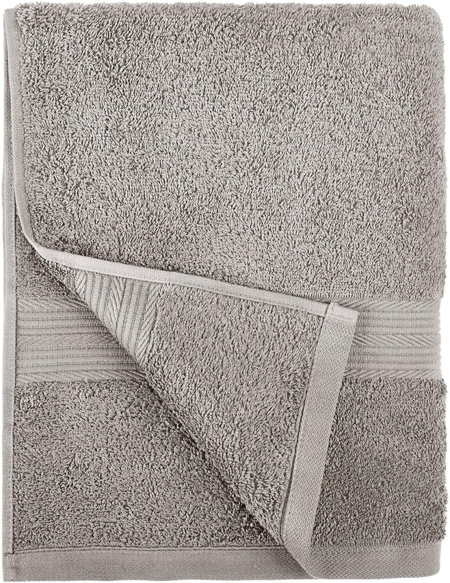 Fade-Resistant Cotton Washcloth - 12-Pack, Black