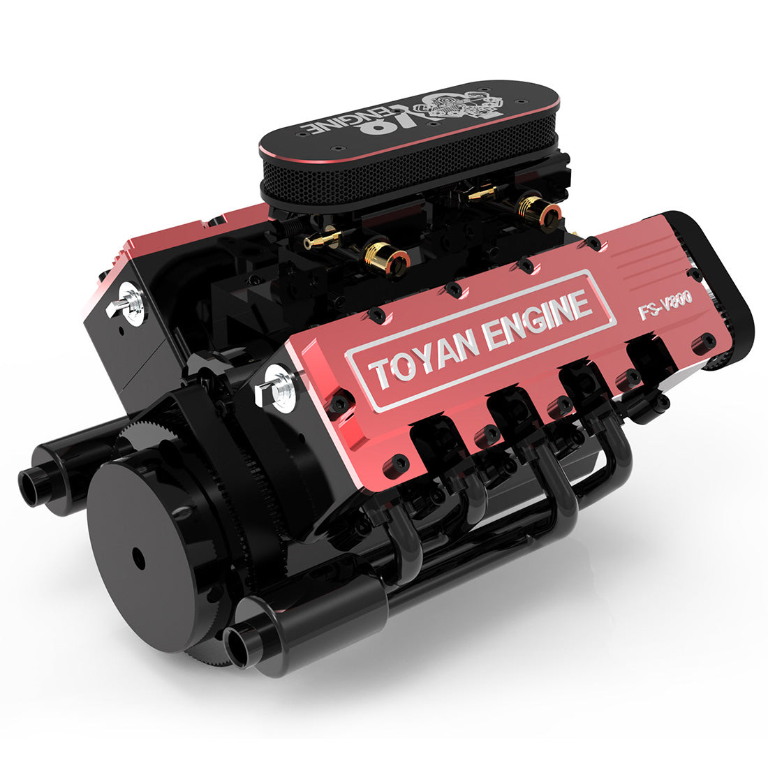 Tothtyan V8 FS-V800 28cc Engine RTR Nitro Engine Model Kits with Supercharger