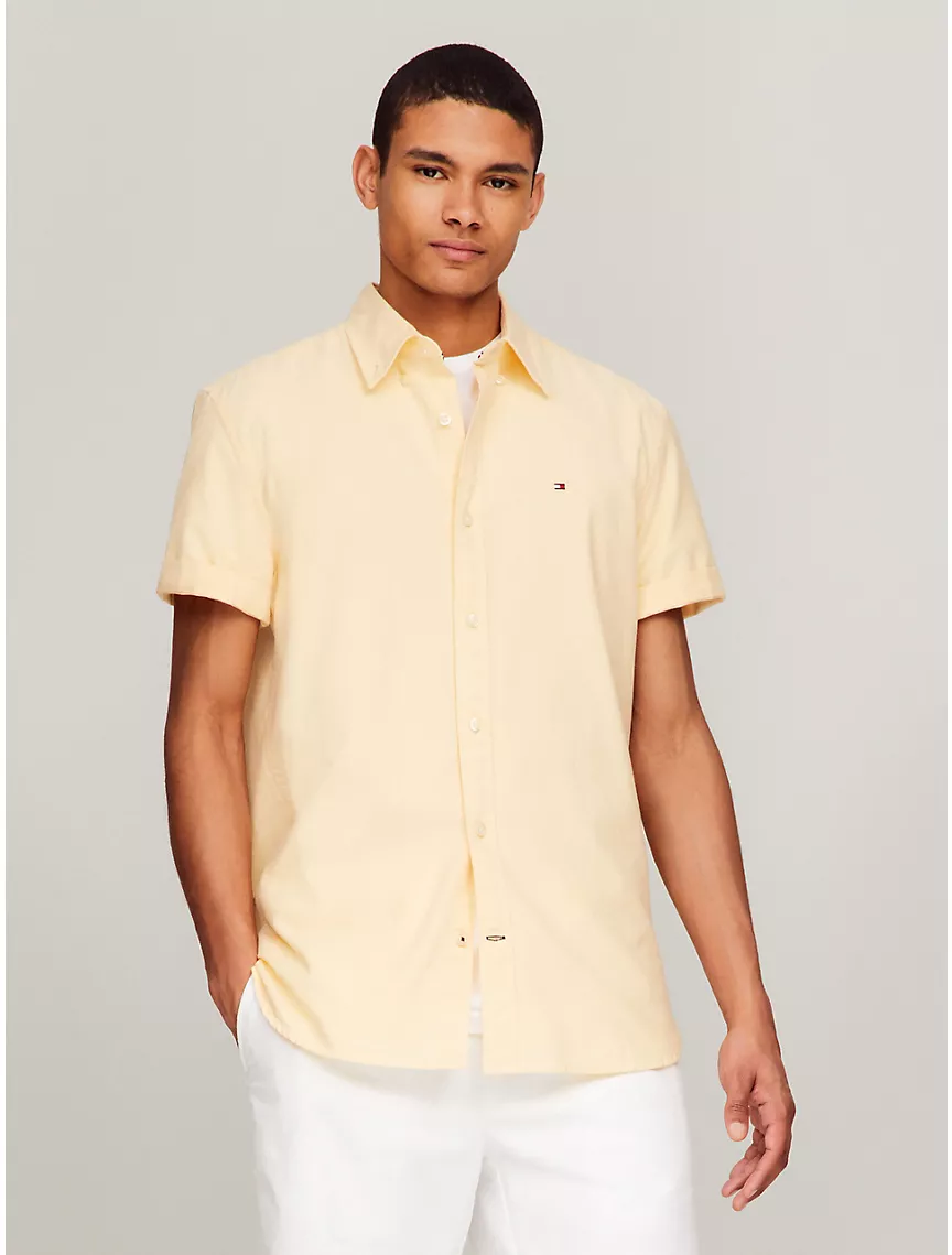Regular Fit Stretch Oxford Shirt