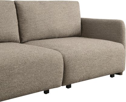 Serta Vail Convertible Sofa, Brown