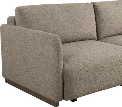 Serta Vail Convertible Sofa, Brown
