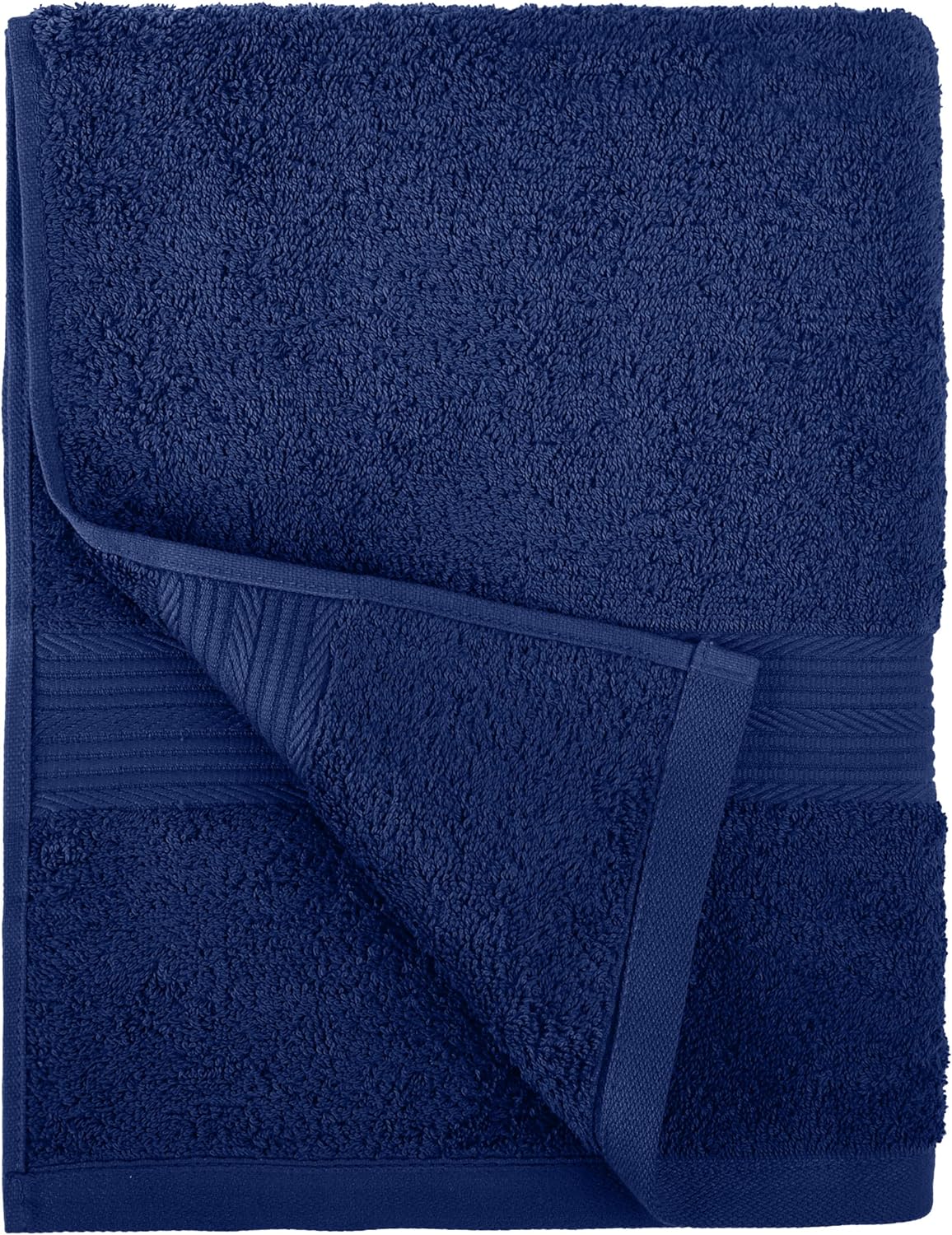 Fade-Resistant Cotton Washcloth - 12-Pack, Black