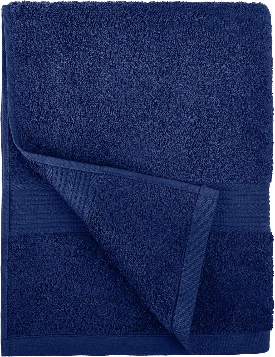 Fade-Resistant Cotton Washcloth - 12-Pack, Black