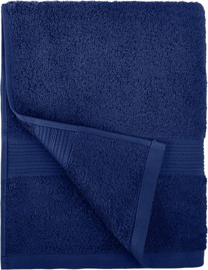 Fade-Resistant Cotton Washcloth - 12-Pack, Black