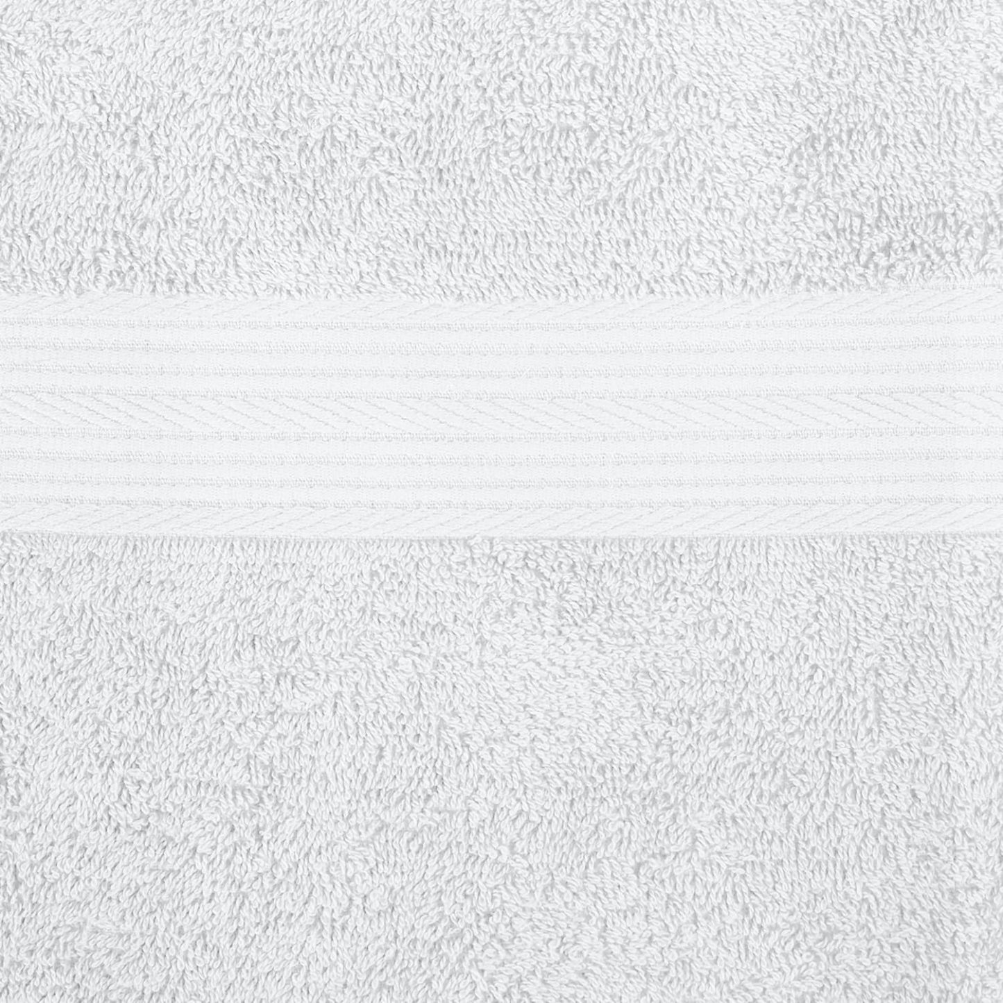 Fade-Resistant Cotton Washcloth - 12-Pack, Black