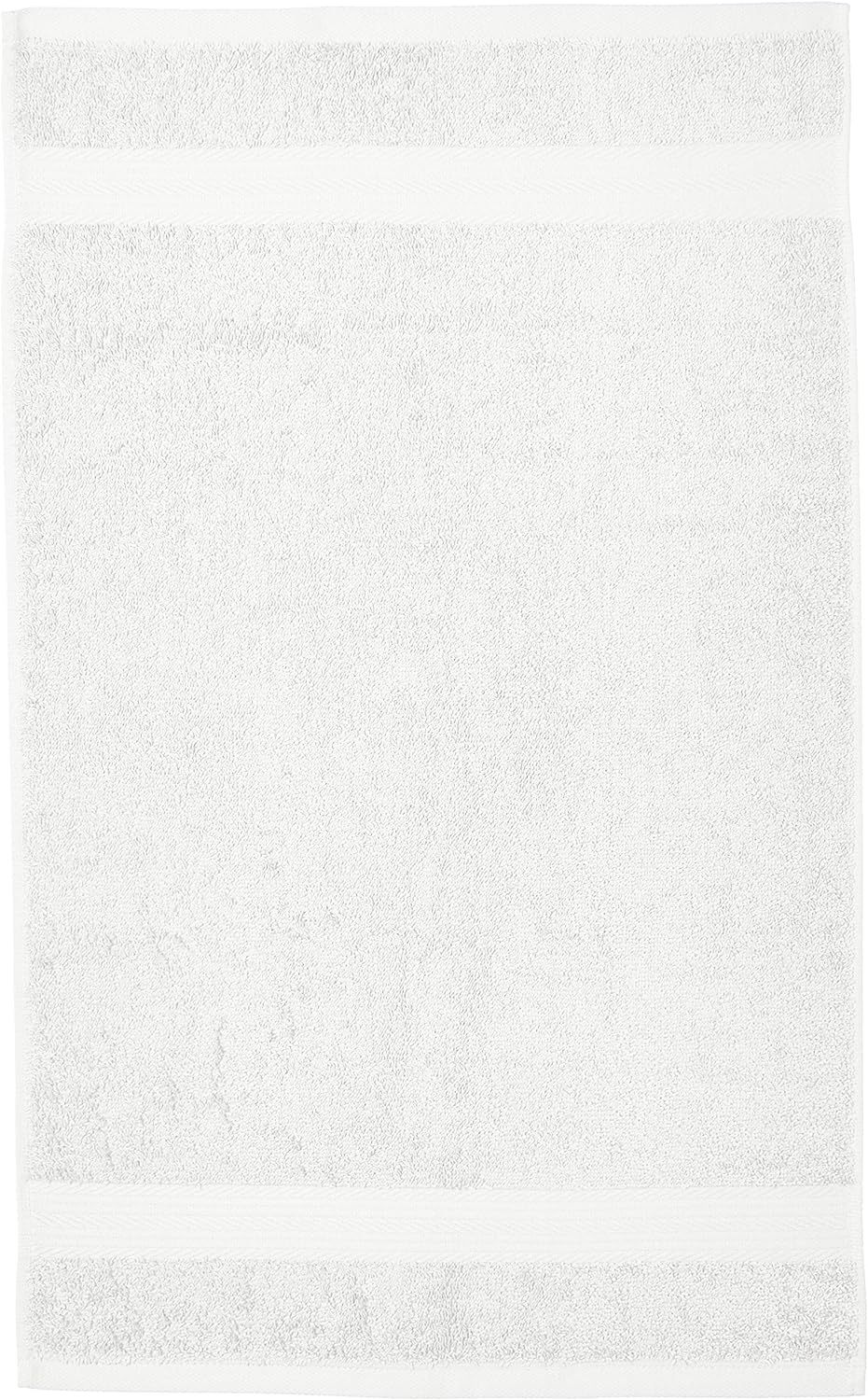 Fade-Resistant Cotton Washcloth - 12-Pack, Black