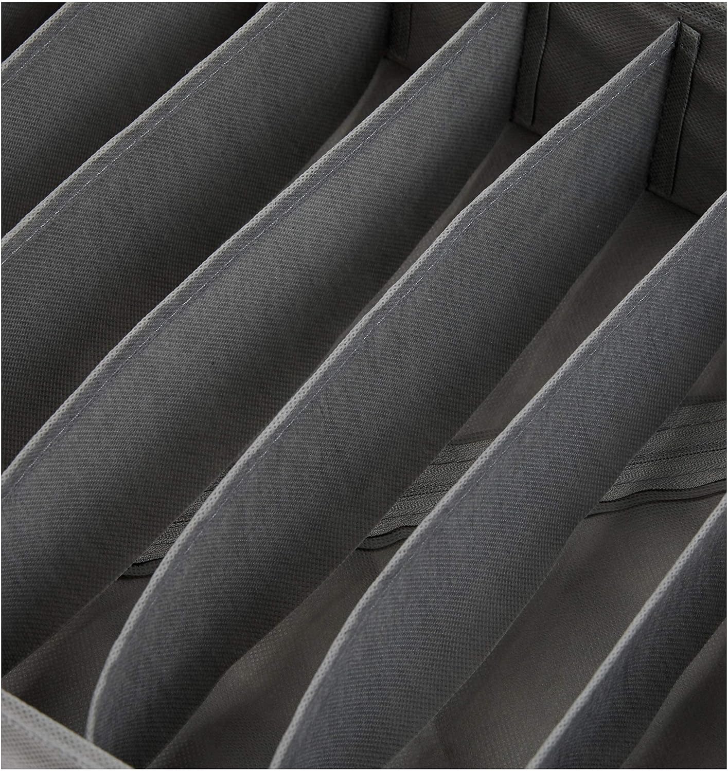 Underwear Dresser Drawer Organizers, Pack of 2, Gray