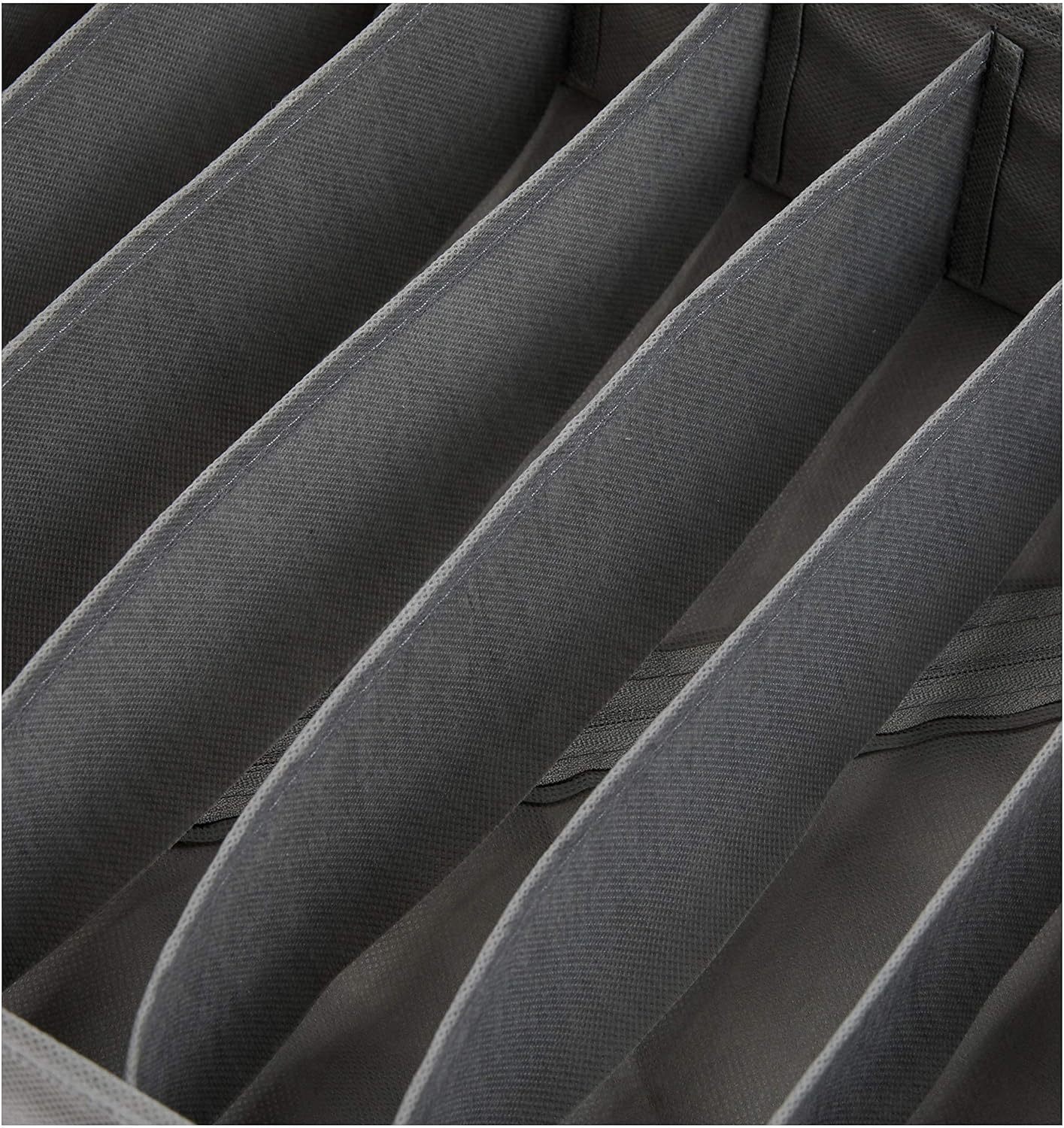 Underwear Dresser Drawer Organizers, Pack of 2, Gray