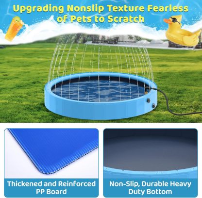 Foldable Pool with Sprinkler