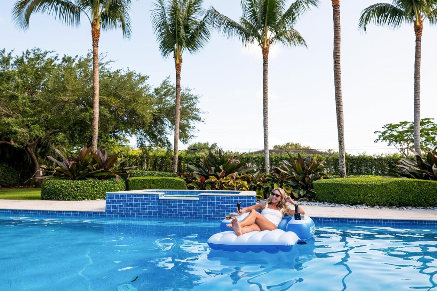 PoolCandy Splash Runner Motorized Pool Lounger