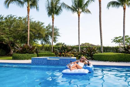 PoolCandy Splash Runner Motorized Pool Lounger