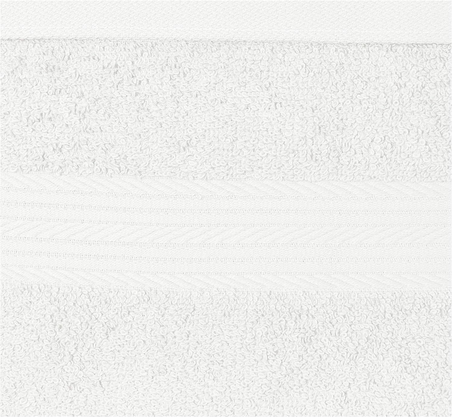 Fade-Resistant Cotton Washcloth - 12-Pack, Black