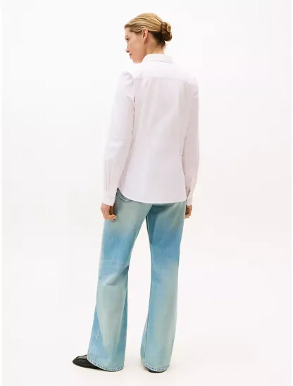 Regular Fit Stripe Stretch Oxford Shirt