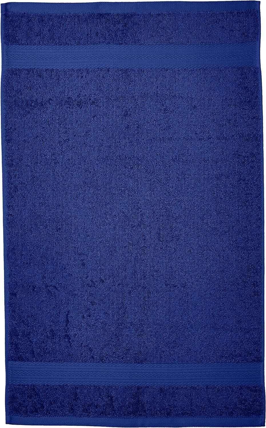 Fade-Resistant Cotton Washcloth - 12-Pack, Black
