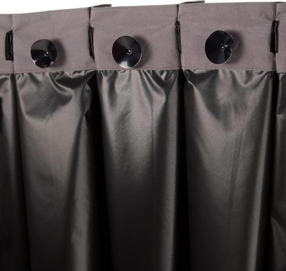 Portable Window Blackout Shades with Suction Cups, Moon and Stars Design, 78 x 50 Inch, 1 Pack