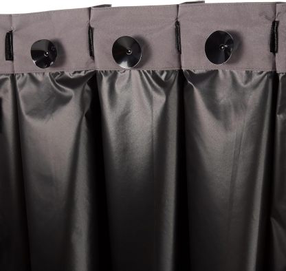 Portable Window Blackout Shades with Suction Cups, Moon and Stars Design, 78 x 50 Inch, 1 Pack